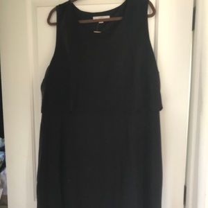 Black ponte cocktail dress